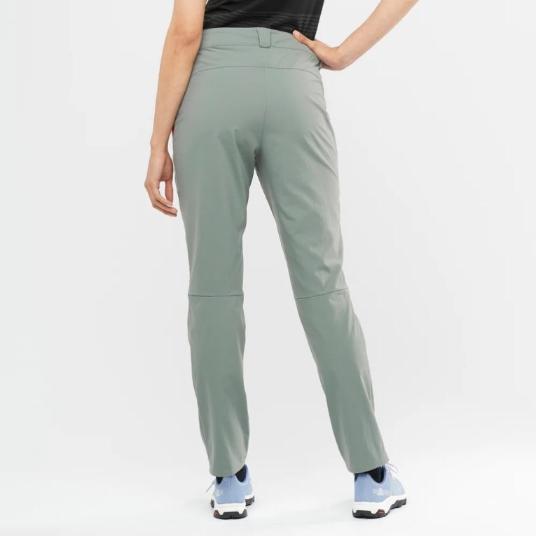 Pantalones Deportivos Salomon Outrack Mujer Verdes | MX ABPT724